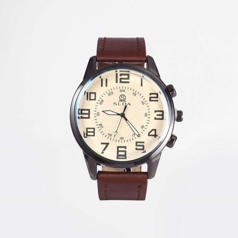 Belt Men's Digital Dial Quartz Watch - MenionnullMenion