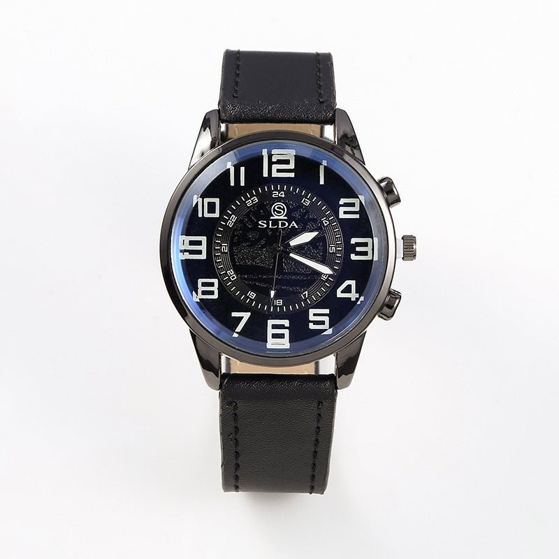 Belt Men's Digital Dial Quartz Watch - MenionnullMenion