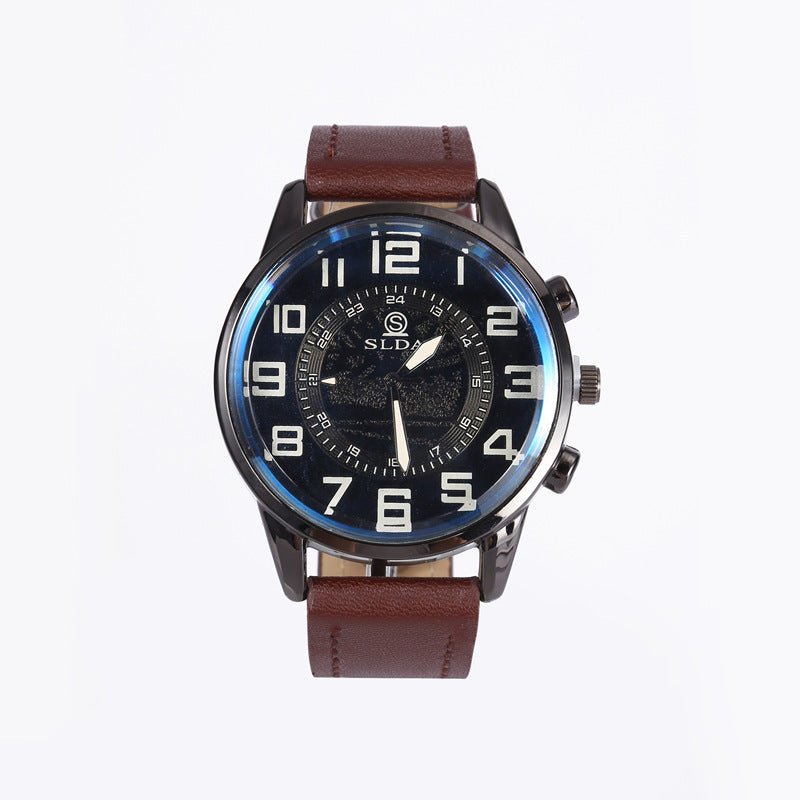 Belt Men's Digital Dial Quartz Watch - MenionnullMenion