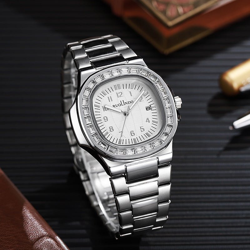 Double Calendar Advanced Stainless Steel Luminous Men's Watch - MenionnullMenion