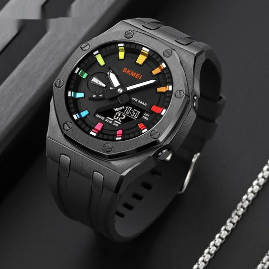Multifunctional Sports Waterproof Luminous Electronic Watch - MenionnullMenion